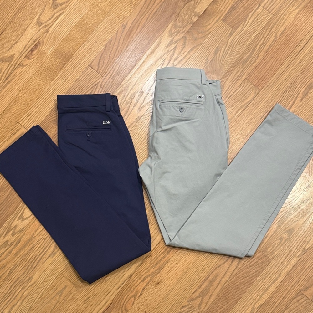 Men's Navy and Gray Performance Pants 28x32